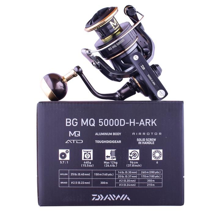 Reel Spinning Daiwa BG MQ Reel Laut Indonesia Memancing