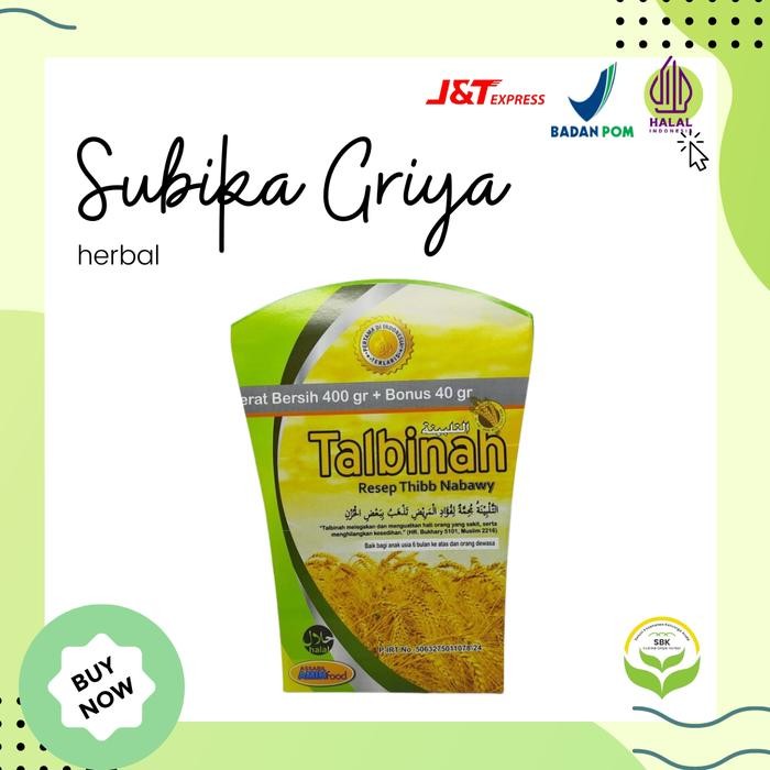 

DISKON Talbinah Tepung gandum 400gr Atasi Maag Sakit Lambung Asam Lambung READY STOCK