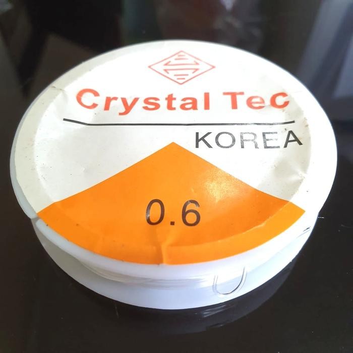 

New Tali Kenur / Senar Elastis Putih Korea 0.6 mm 10 Yards (1 Roll)