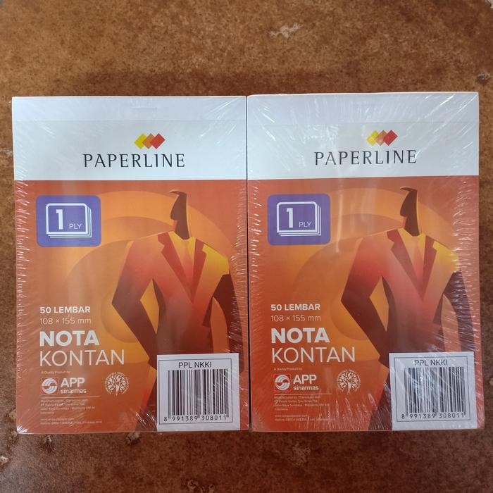 

New Nota Kontan Kecil 1 rangkap Paperline