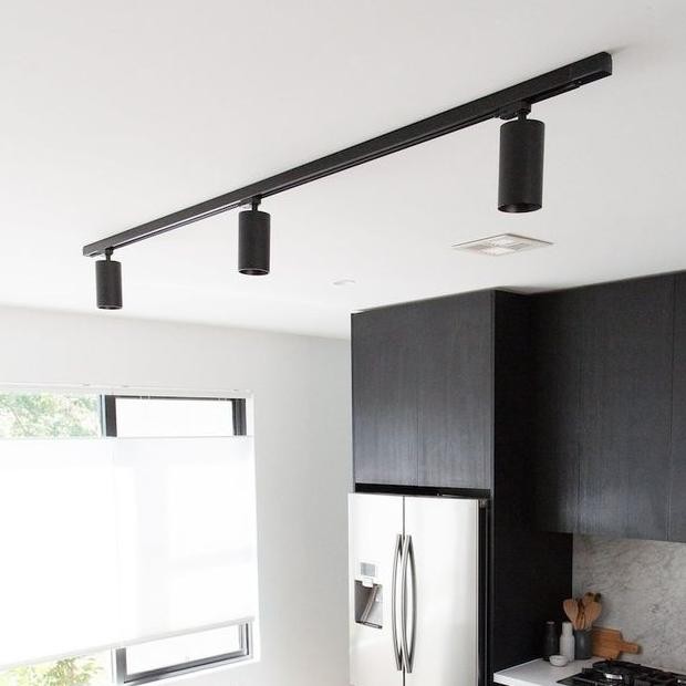 Cuci Gudang Paket Lampu Sorot 20W 1 Set Isi 3 + Rel 1.5M Track Light Rel Spotlight