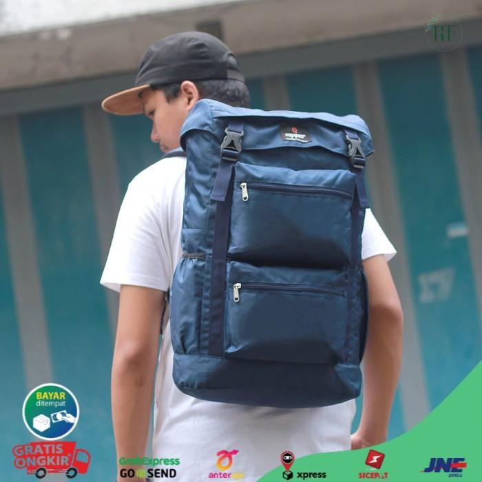 TERMURAH Tas Semi Carier Pria 40 Liter Bahan Dinir Anti Sobek - Tas Gunung READY STOCK