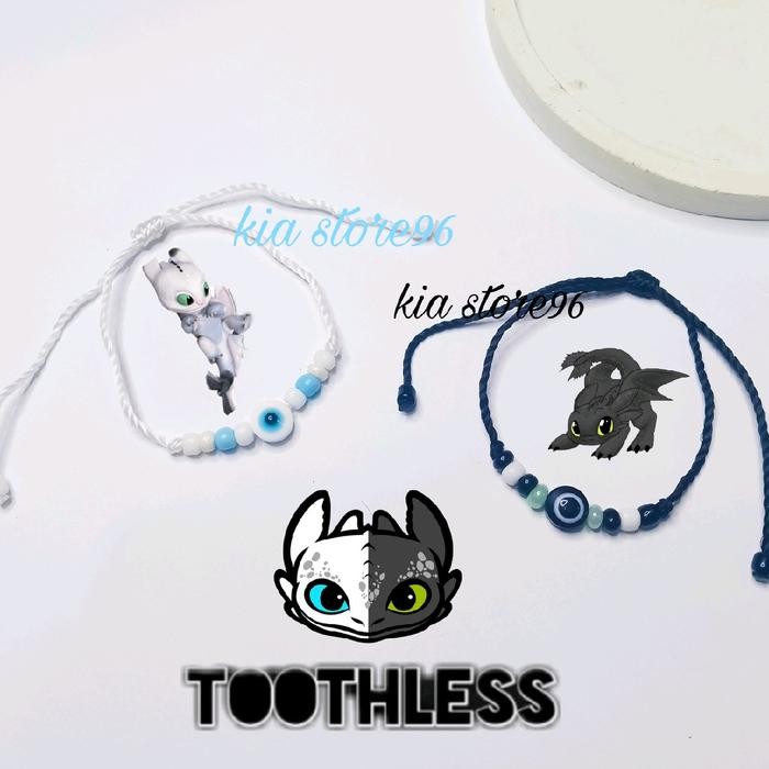 

New Gelang toothless Tali beads / gelang tali beads Bracelets termurah