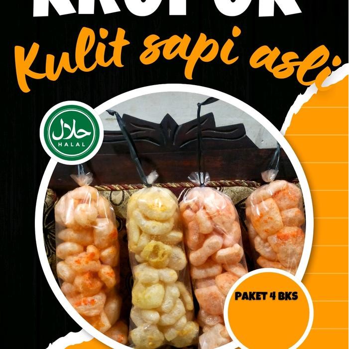 

Pilihan- Paket 4Bks 10Ribuan Dorokdok Krupuk Kulit