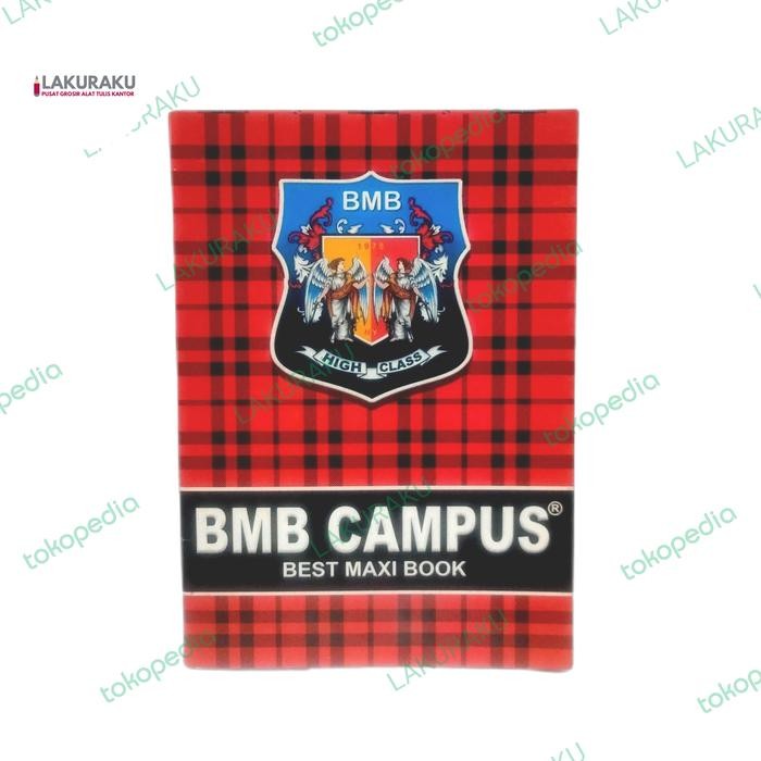 

BMB CAMPUS BUKU TULIS B5 50 LEMBAR PER 1 PAK 10 PCS