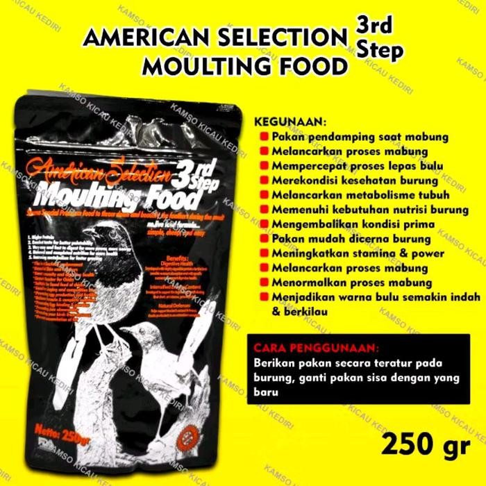 Chocolatoslatoe Ams Step 3+ Ams Moulting Step 3 + Voer Mabung+Pelet Ngurak+ Ganti Bulu+Burung