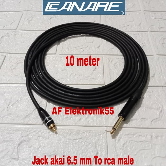 Kabel Canare Standar Japan Jack Akai To RCA 10 Meter