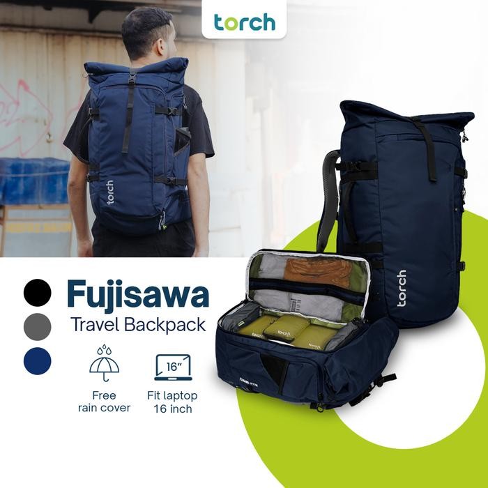 Pilihan- Torch Tas Ransel - Travel Backpack Anti Air Fujisawa