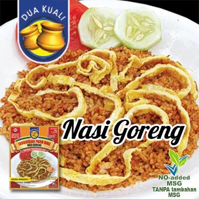 

TERMURAH 1 KG Bumbu Dua Kuali Bumbu Nasi Goreng - kemasan Horeka READY STOCK
