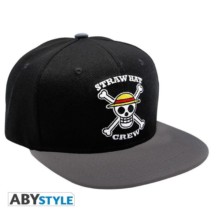 Ready ABYstyle ONE PIECE Snapback Cap Skull Topi Official