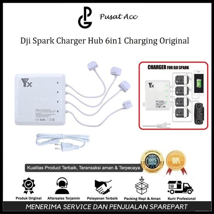 Dji Spark Charger Hub 6in1 - dji spark charging hub battery