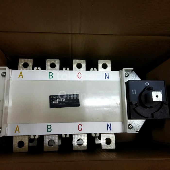 Manual Change over switch COS 4P 250A Larkin