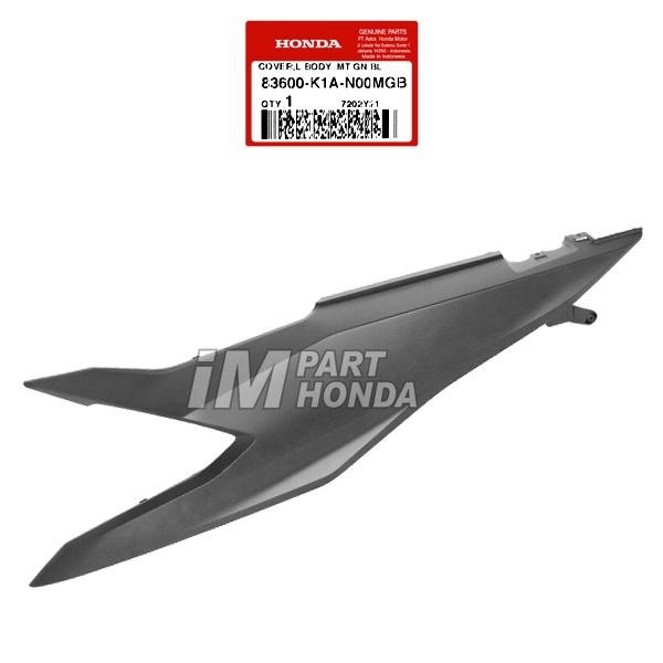 83600-K1A-N00MGB Cover Body Kiri Beat LED Eco Street K1A Hitam Dof