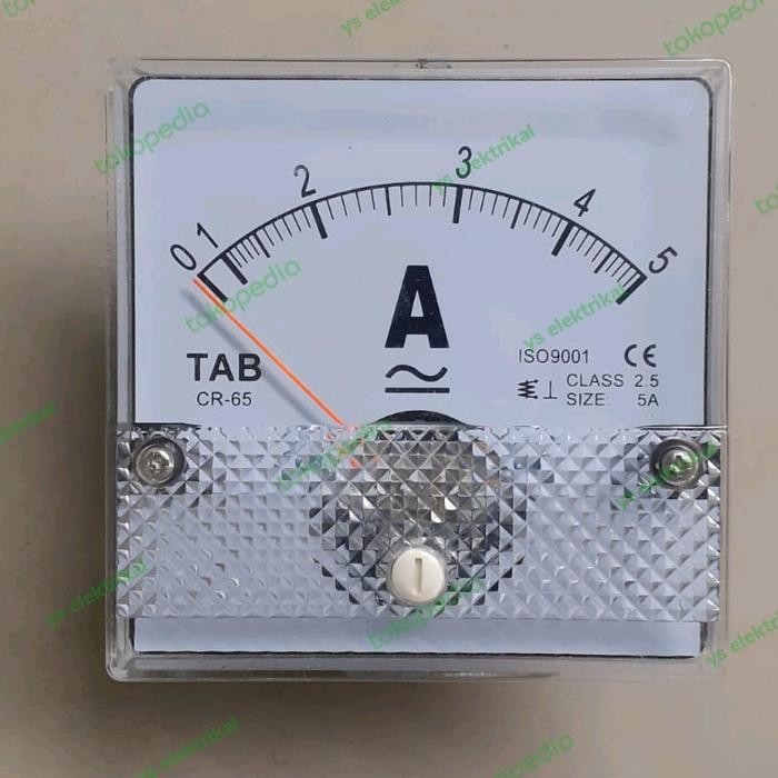 Ampere Meter Analog AC/DC CR-65 5A Amper