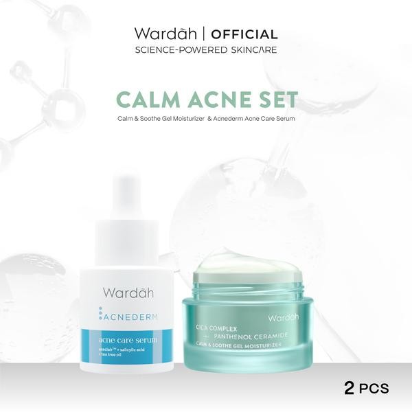 Paket WARDAH Gel Moisturizer+ Serum - Skincare