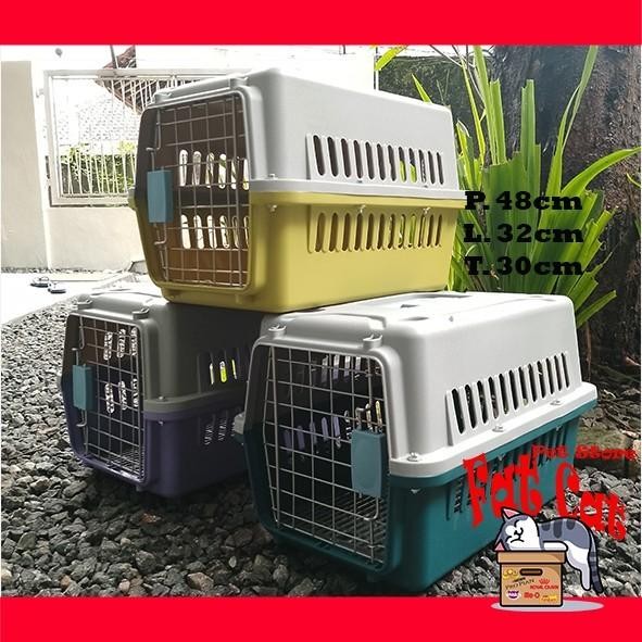 Pet cargo pet carrier kucing anjing - kandang kucing - cargo kucing