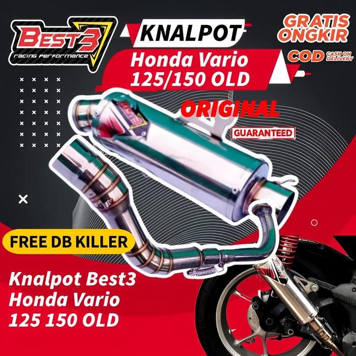Yoshimura Otopart'S - Knalpot Best3 Honda Vario 125 150 Old