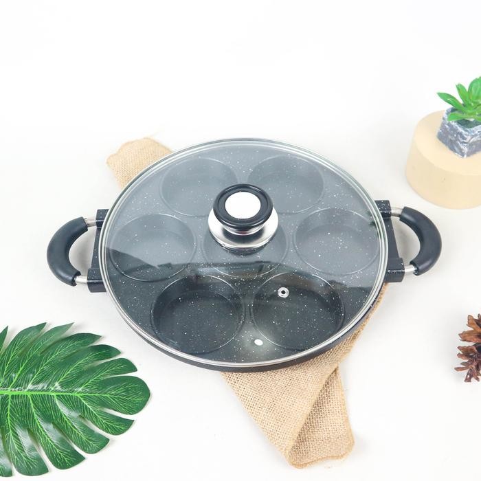 Cetakan Kue Lumpur 7 Lubang Happy Call