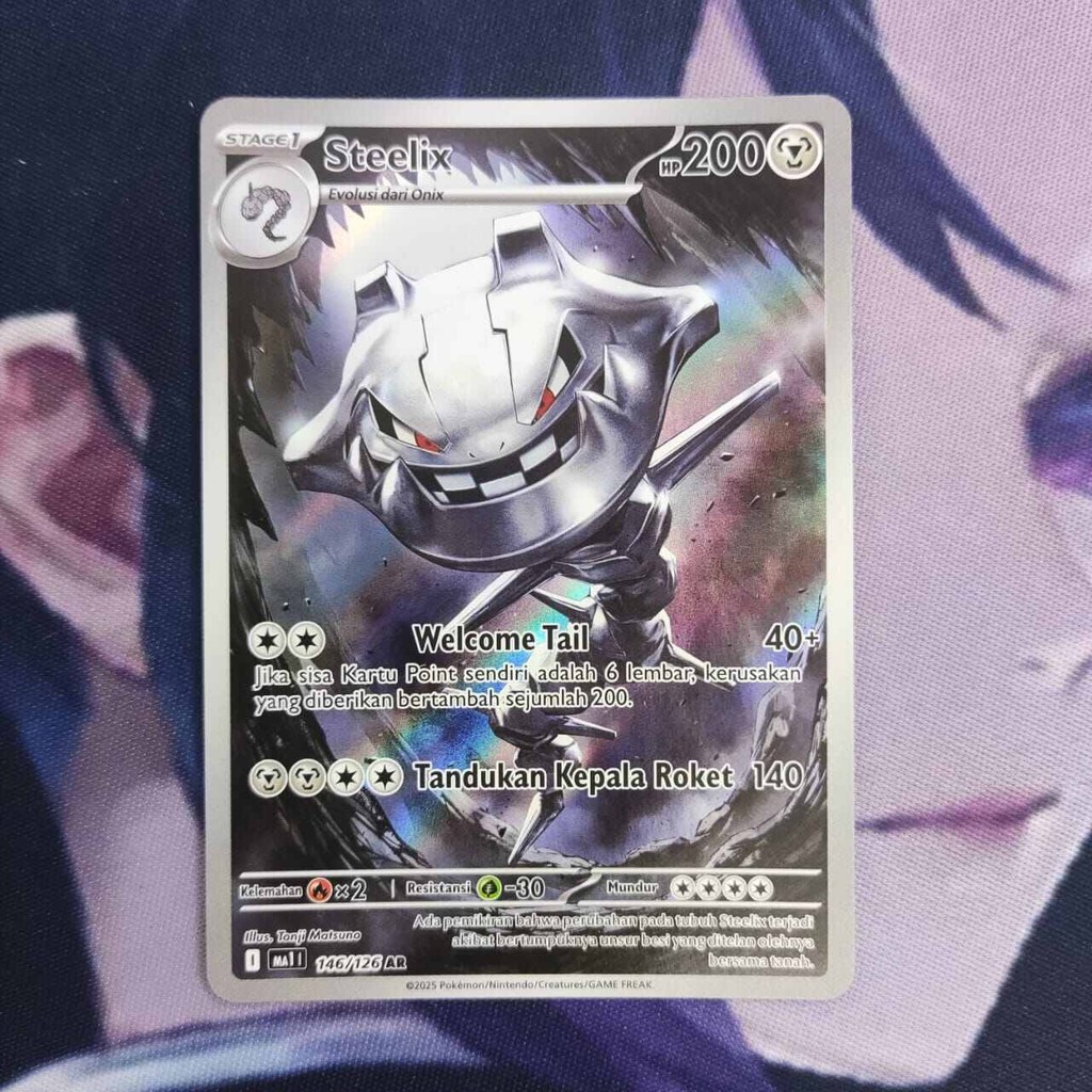 pokemon (ID) steelix - MA1 146/126 - AR