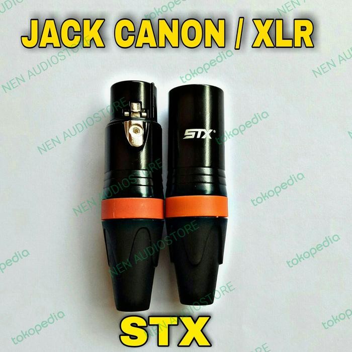 Terlaris jack xlr STX original jack canon stx jek mic xlr SALE