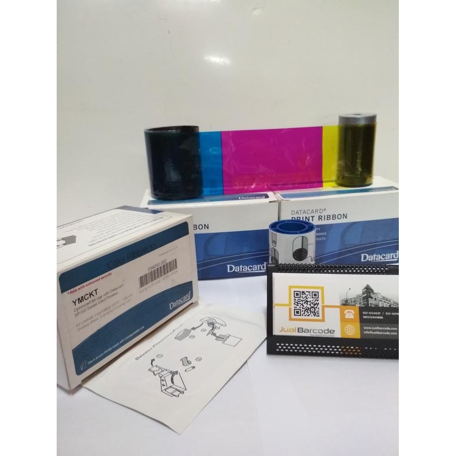 m8lx- Ribbon Warna Color Datacard Sd160 - Sd 160 - Ymckt 534100-001-R005