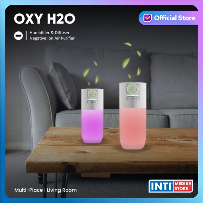 BOWIN- 4in1 Air Purifier + Humidifier + Diffuser + Lampu Tidur Oxy H2O