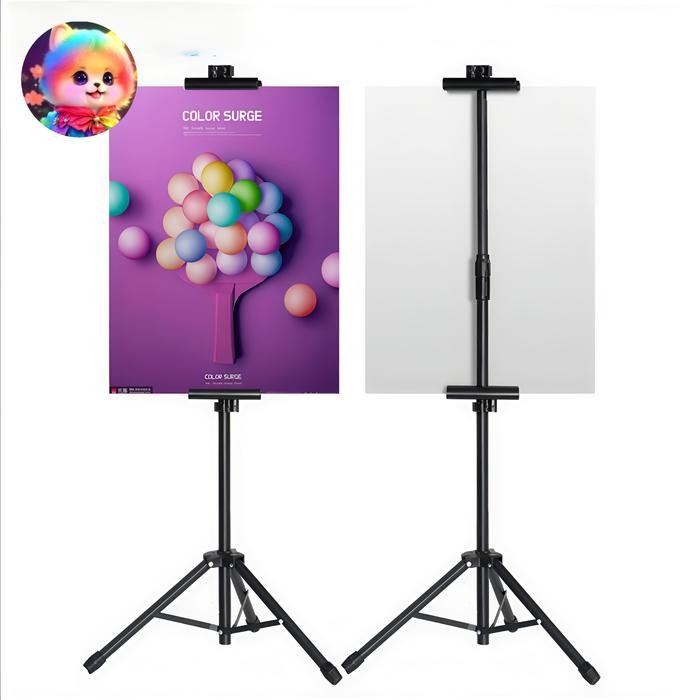 TERMURAH Tripod 2 Sisi / Tripod Banner Stand Standing Besi