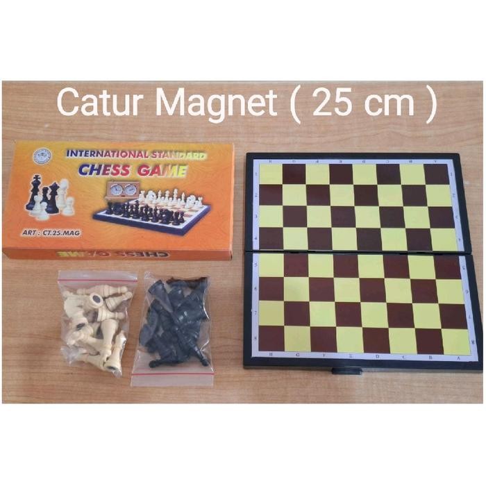 PAPAN CATUR BIDAK MAGNET 25 CM KODE 392