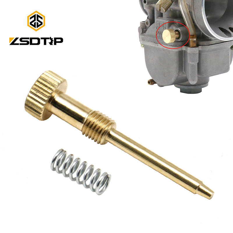 ZSDTRP Motorcycle Carburetor Air Mixture Adjusting Screw For Keihin PWK 21 24 26 28 30 32 34mm Air S