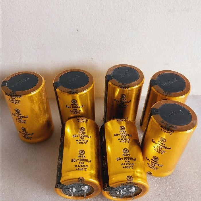 3j4e- Elco Max 80V 10000Uf , Elco Max 10000Uf 100V , Elco Max Isi Full