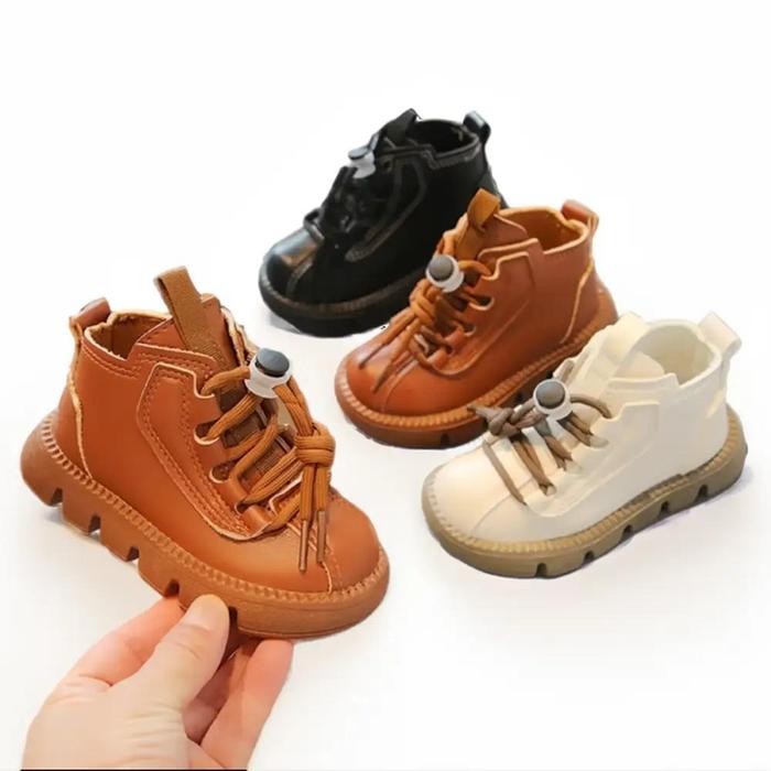 cdi5- Sepatu Boot Anak Laki Laki Perempuan Usia 1-5 Tahun Ringan Dan Lentur Sepatu Boot