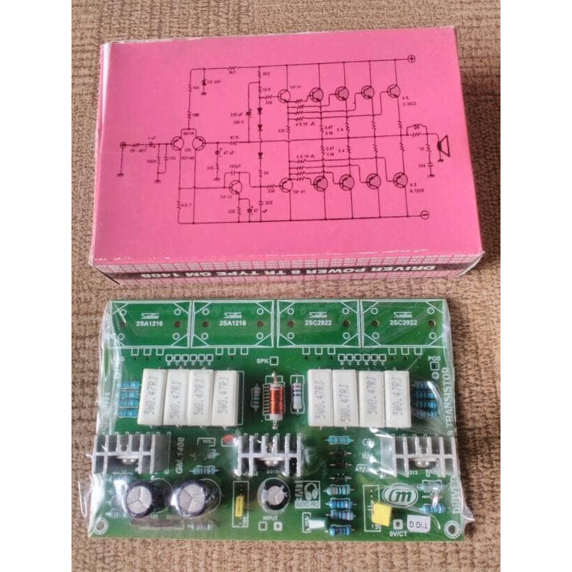 Kit Rakitan Driver Power Amplifier OPEN AIR By GM