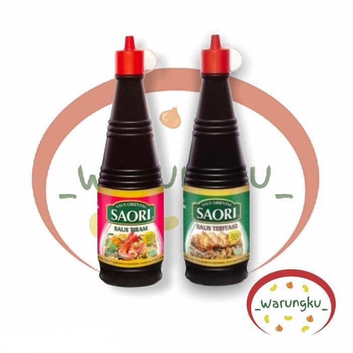 BumbuBUU- Saori Botol Besar 270Ml Saos Tiram Teriyaki Bumbu Masakan