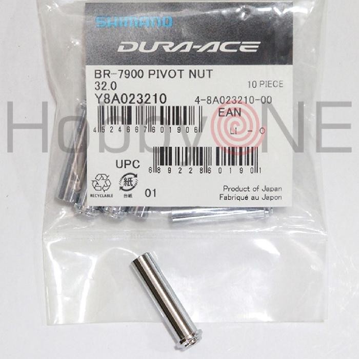 SepedaQT- Shimano Original Brake Caliper Pivot Nut - Mur Panjang Rem