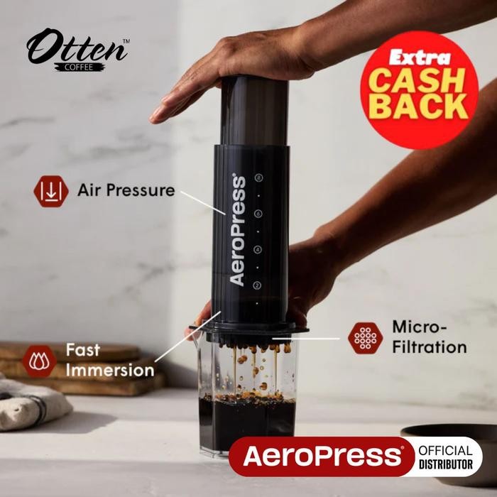 AeroPress - XL Coffee Press Alat Kopi Seduh Manual Press Coffee Brewer - - Kopi Press Aerobie Tekan