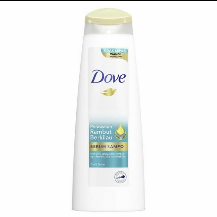 BelanjaDaily- Dove Serum Shampoo Daily Shine 290Ml Perawatan Rambut Berkilau