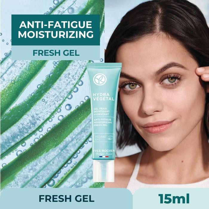Yves Rocher Hydra Vegetal Anti Fatigue Moisturizing Fresh Gel 15 ml Gel Moisturizer
