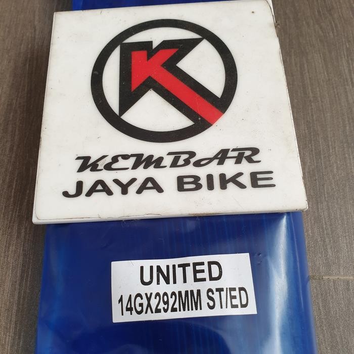 Jari - jari Stainless 14G x 292 mm United Black