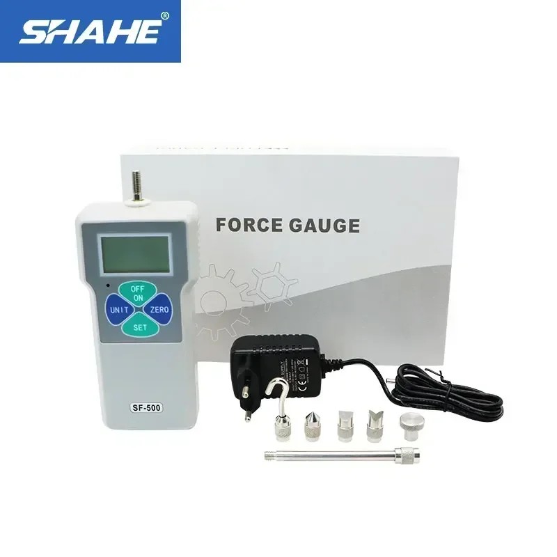 NEW SHAHE SF Digital Push Pull Force Gauge Portable Dynamometer Force Tester Meter Economical Digita