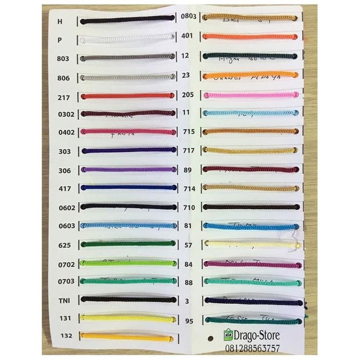 ktw6- Tali Kur Talikur 2B 3Mm / Tali Kur 2 Benang 3Mm - Pink