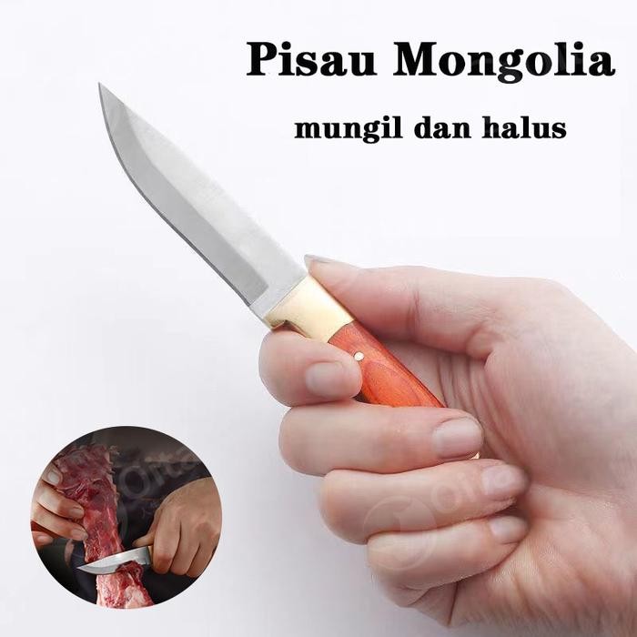 84um- Pisau Mongolia Super Knife Pisau Super Mongolian Japanese Tajam Jepang Tidak Ada