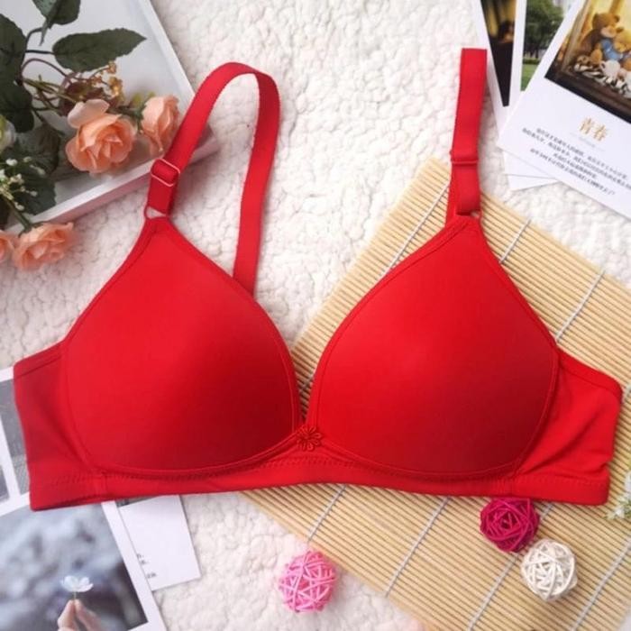 [ Grosir ISI 12 PCS 6 PCS ] Bh lingCao Bra wanita dewasa bra tanpa kawat & busa bh jumbo wanita