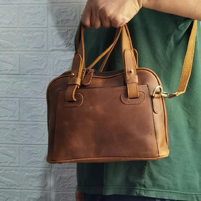 tas wanita selempang Alma Bag Crazy Horse