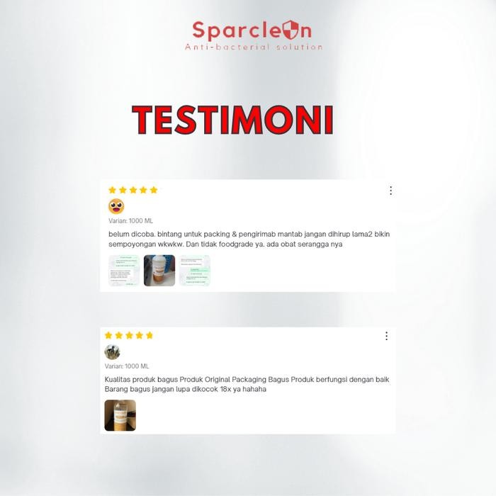 77b0- Sparclean - Cairan Fogging Nyamuk Dan Virus