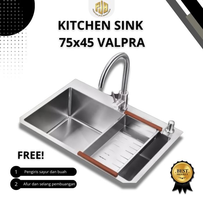 Kitchen Sink 7545 Valpra (1 Lubang) / Kitchen Sink 7545 Valpra / Kitchen Sink Viral / Kitchen Sink