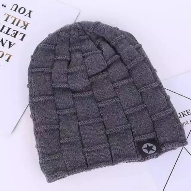 SALE TOPI KUPLUK DEWASA RAJUT IMPORT PRIA KEREN- KUPLUK D