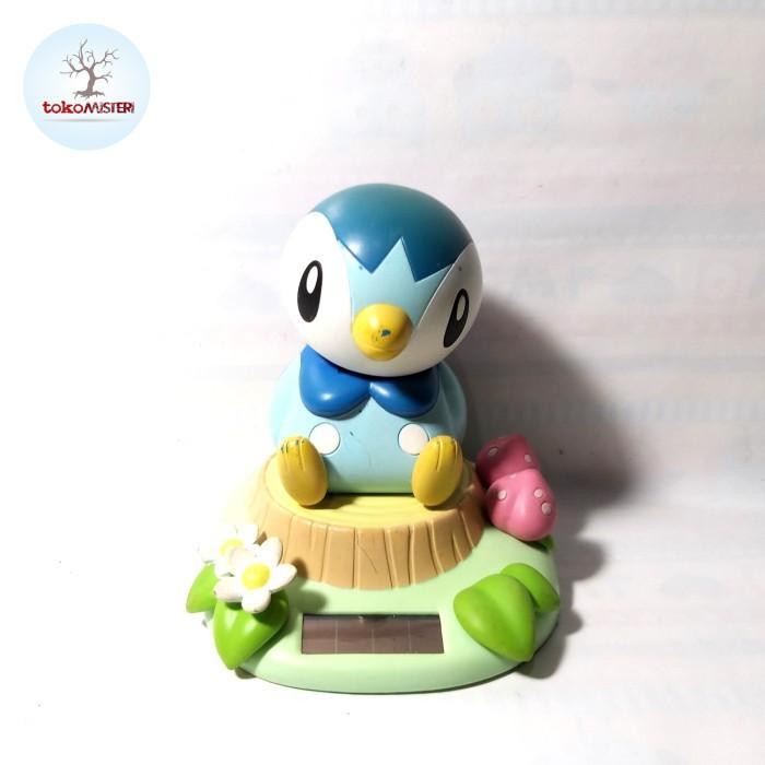 HOT SALE MONSTER PENGUIN PIPLUP POKEMON MOBIL DASHBOARD SOLAR CAR JADUL TOYS TERMURAH