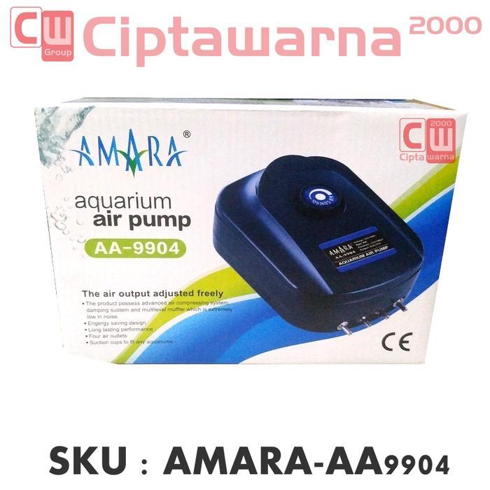 AMARA Pompa Udara AA9904 AA 9904 Aerator Aquarium Aquascape 4 lubang