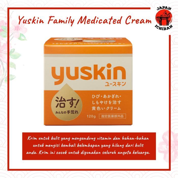 Yuskin Family Medicated Cream - Krim Kulit Original Japan #Gratisongkir