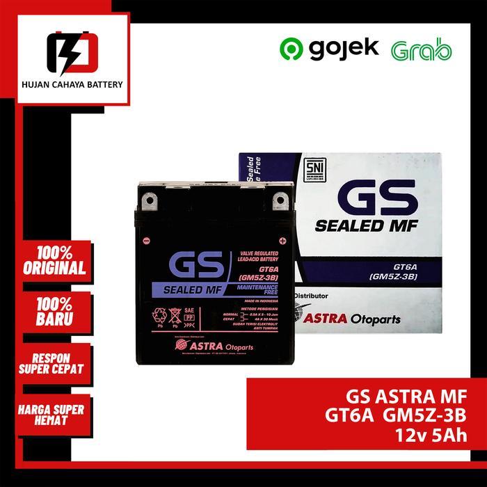 AKI Motor Supra, Jupiter z, Smash - GS ASTRA GT6A / GT-6A (GM5Z-3B)